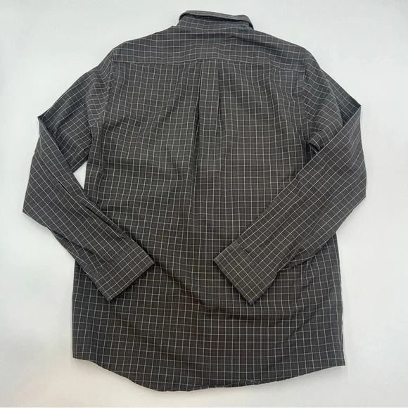 EDDIE BAUER Lot of 2 Men’s S Shirts Button Front Wrinkle Resistant Relax Fit - Picture 8 of 8